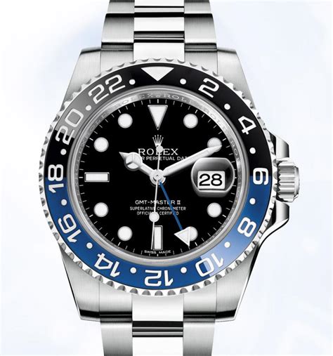 rolex gmt blue black price.